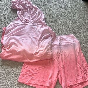 🆕 Victorias Secret Ombré Matching Lounge Set Sz M